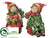 Holiday Kids - Red Green - Pack of 6