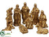 Silk Plants Direct Nativity Set - Gold - Pack of 4