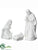 Nativity Set - White - Pack of 1