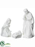 Silk Plants Direct Nativity Set - White - Pack of 1