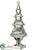 Christmas Tree - Silver - Pack of 4