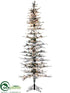 Silk Plants Direct Lodge Pine Slim Tree Sn - Snow - Pack of 1