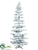 Pine Tree - Snow - Pack of 1