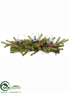 Silk Plants Direct Pine, Pine Cone Centerpiece - Green - Pack of 1