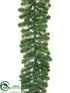 Silk Plants Direct Noble Fir Garland - Green - Pack of 6