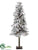 Northern Alpine Tree - Snow - Pack of 1