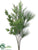 Pine Spray Assortment - Green - Pack of 3