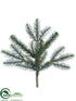 Silk Plants Direct Pine Spray - Green - Pack of 12