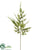 Cypress Spray - Green - Pack of 12