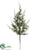 Juniper Spray - Green - Pack of 24