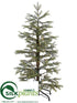 Silk Plants Direct Noble Fir Tree - Green - Pack of 1