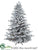 Fir Tree - Green Frosted - Pack of 1