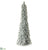 Snowed Pine Tree - Green - Pack of 6