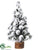 Alpine Tree - Green Snow - Pack of 24