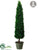 Cedar Cone Topiary - Green - Pack of 1