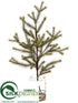 Silk Plants Direct Pine Tree - Green - Pack of 4