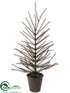 Silk Plants Direct Pine Tree - Green - Pack of 2