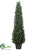 Cone Pine Topiary - Green - Pack of 2