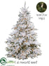 Silk Plants Direct Pine Tree - Snow - Pack of 1