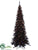 Pencil Tinsel Tree - Black - Pack of 1