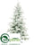 Pine Tree - Green Snow - Pack of 1