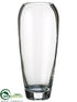 Silk Plants Direct Glass Vase - Clear - Pack of 1