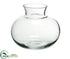 Silk Plants Direct Glass Vase - Clear - Pack of 1