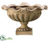 Silk Plants Direct Resin Urn - Cream  - Pack of 1