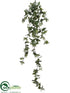 Silk Plants Direct Sage Ivy Garland - Green - Pack of 6