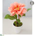 Silk Plants Direct Dahlia - Sunset - Pack of 6