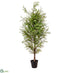 Silk Plants Direct Cedar Tree - Green - Pack of 1