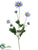 Daisy Spray - Blue - Pack of 6