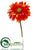 Gerbera Daisy Spray - Orange - Pack of 6