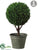 Cedar Topiary Ball - Green - Pack of 1