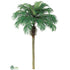 Silk Plants Direct Phoenix Palm Tree - Green - Pack of 2