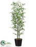 Silk Plants Direct Bamboo Tree - Green - Pack of 1